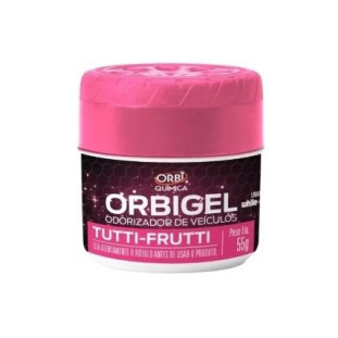 Aromatizante Gel Cheirinho Tutti Frutti 55g - Orbi