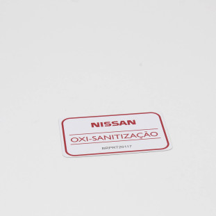 Cartão Oxi Sanitização Nissan Leaf 2020 - Original