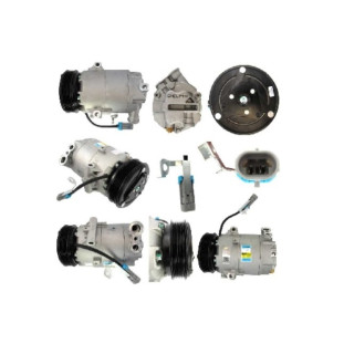 Compressor Ar Condicionado Chevrolet Celta 2012 a 2015 - Delphi