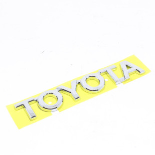 Emblema Tampa Traseira Toyota Corolla 2007 a 2011 - Esquerdo ou Direito / Traseiro / Externo - Original