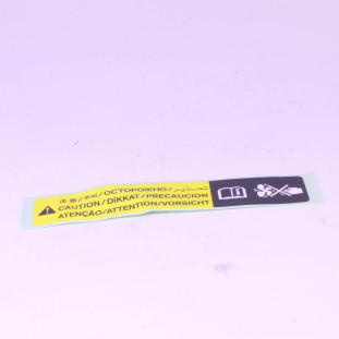 Etiqueta Adesiva Ventilador do Motor Nissan Altima 2008 a 2014 - Original