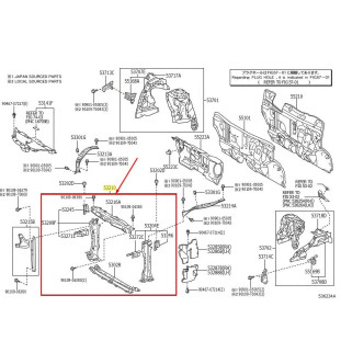 Painel Frontal Toyota Yaris 2019 a 2022 - Original