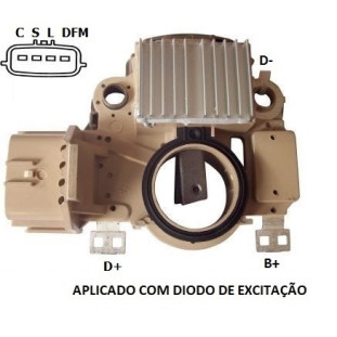 Regulador de Voltagem Jac Motors J3 2011 a 2015 - Ikro
