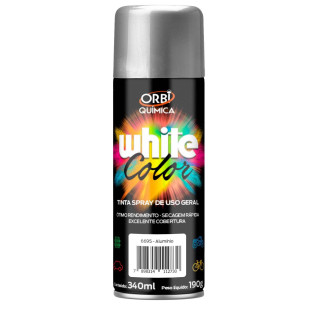Tinta Spray Aluminio 340ml - Orbi
