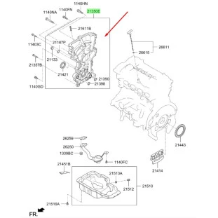 Bomba de Óleo Kia Sportage 2013 a 2021 - Fidelity
