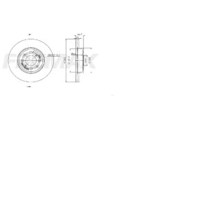 Disco de Freio Ventilado Honda Fit 2015 a 2021 - Esquerdo ou Direito / Dianteiro - Fremax