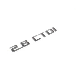Emblema 2.8 CTDI da Tampa Chevrolet S10 2022 - Traseiro - Original