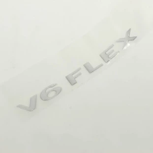 Emblema Adesivo V6 Flex Mitsubishi Pajero 2005 a 2010 - Original