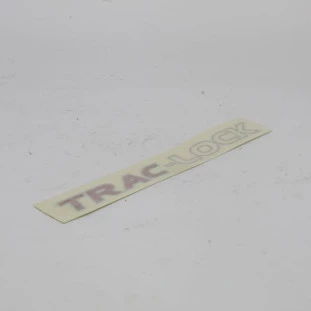 Emblema Decalque Trac-lock Chevrolet Blazer 2006 a 2011 - Traseiro / Externo - Original