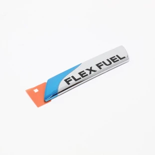 Emblema Flex Fuel Nissan Versa 2012 a 2017 - Traseiro - Original