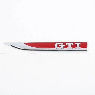Emblema GTI Volkswagen Golf 2016 a 2019 - Esquerdo / Externo - Original