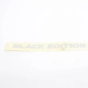 Emblema Logotipo Black Edition Volkswagen Golf 2010 a 2013 - Esquerdo ou Direito / Dianteiro / Externo - Original