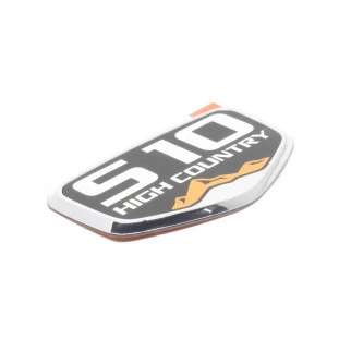 Emblema S10 da Tampa Chevrolet S10 2015 a 2022 - Traseiro - Original