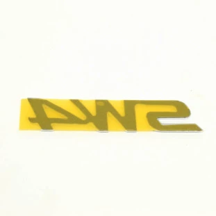 Emblema SW4 Toyota Hilux Sw4 2006 a 2011 - Traseiro - Original
