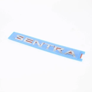 Emblema Sentra da Tampa Nissan Sentra 2012 a 2020 - Traseiro - Original