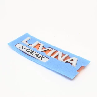Emblema Tampa Traseira Nissan Livina 2010 a 2014 - Traseiro / Externo - Original