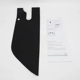 Faixa Cobertura de Placa Parachoque Volkswagen Fox 2017 - Traseiro - Original