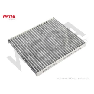 Filtro Ar Condicionado com Carvão Fiat 500 2012 a 2017 - Wega