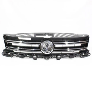 Grade Frontal do Radiador Volkswagen Tiguan 2009 a 2017 - Dianteiro / Superior - Original