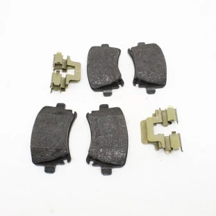 Jogo Pastilhas Freio Audi Tt 2007 a 2014 - Traseiro - Original