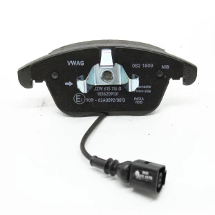 Jogo Pastilhas Freio Volkswagen Tiguan 2009 a 2017 - Dianteiro - Original