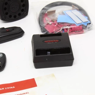 Kit Alarme com Controle Nissan March 2012 a 2020 - Original