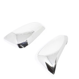 Kit Capa Aplique Cromado Retrovisor Toyota Hilux 2006 a 2015 - Esquerdo e Direito - Toyota