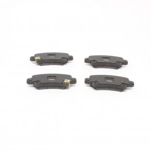 Kit Pastilha Freio Toyota Corolla 2003 a 2008 - Traseiro - Original