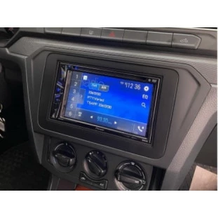 Moldura 2 DIN Multimidia 7 Polegadas Volkswagen Amarok 2011 a 2021 - Fiamon