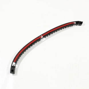 Moldura Acabamento do Paralama Volkswagen Tiguan 2009 a 2017 - Esquerdo / Dianteiro - Original