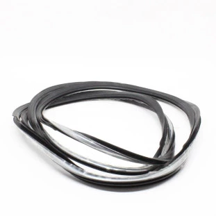 Moldura Borracha Vigia da Tampa Traseira Kia Clarus 1997 a 2000 - Traseiro / Superior - Original