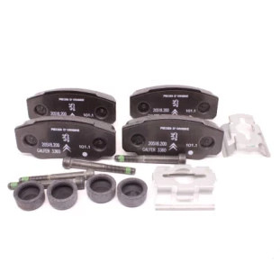 Pastilha de Freio Citroen Jumper 2001 a 2004 - Traseiro - Original