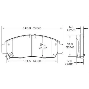 Pastilhas de Freio Honda Civic 2007 a 2016 - Dianteiro - Bosch