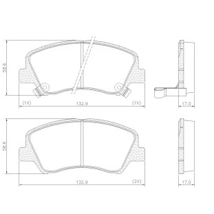 Pastilhas de Freio Hyundai Hb20s 2020 a 2021 - Dianteiro - Fras-le