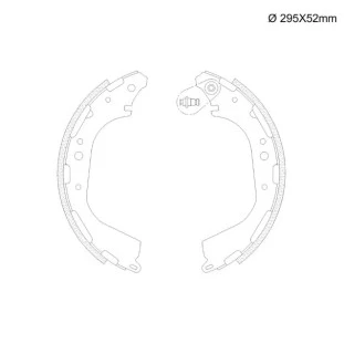 Sapata Nissan Xterra 2004 a 2008 - Traseiro - Fras-le
