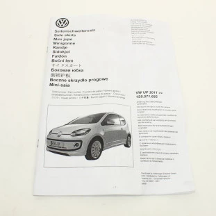 Spoiler Saia Lateral Volkswagen Up 2014 a 2019 - Motorista - Original