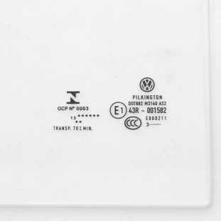 Vidro Quebra Vento Volkswagen Kombi 2009 a 2014 - Esquerdo / Dianteiro - Original