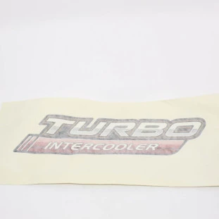 Adesivo Turbo Intercooler Toyota Hilux 2005 a 2008 - Original