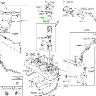 Bomba Combustivel Hyundai Ix35 2013 a 2015 - Kia