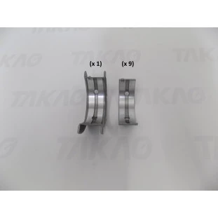Bronzina de Mancal 0,25 Fiat Siena 2001 a 2020 - Takao