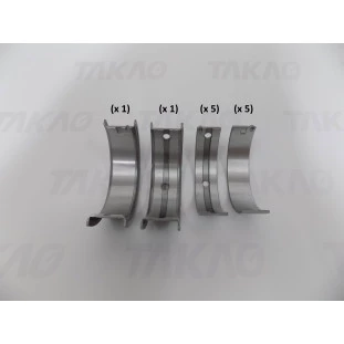 Bronzina de Mancal 0,25 Volvo S60 2001 a 2009 - Takao