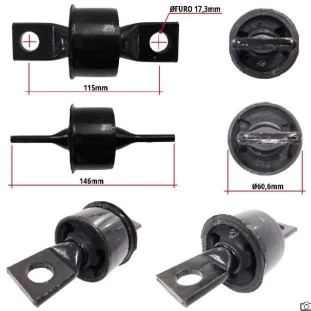 Bucha do Facão Ford Fusion 2006 a 2012 - Traseiro - Sampel