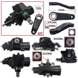 Caixa de Direção Hidráulica Ford F 250 1999 a 2006 - Ampri