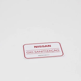 Cartão Oxi Sanitização Nissan Leaf 2020 - Original