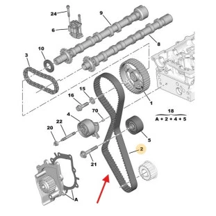 Correia Distribução Peugeot Boxer 2019 a 2021 - Original