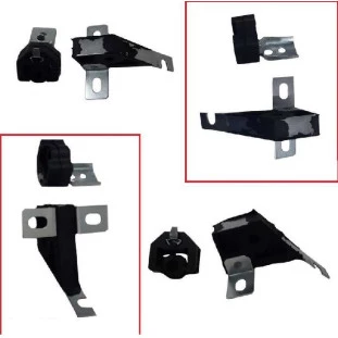 Coxim Escapamento Renault Megane 1997 a 2009 - Traseiro - Corcerama