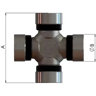 Cruzeta Cardan Mitsubishi L200 2008 a 2022 - STAHL