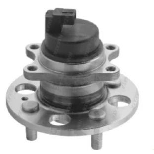 Cubo Roda com Rolamento com ABS Hyundai Hb20s 2014 a 2019 - Traseiro - Nakata