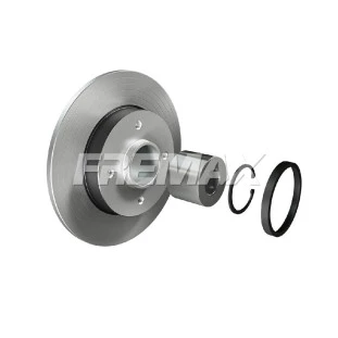 Disco de Freio Sólido Citroen C4 2007 a 2014 - Esquerdo ou Direito / Traseiro - Fremax