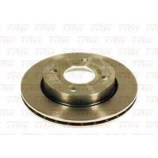 Disco de Freio Ventilado Ford Fiesta 1996 a 2002 - Esquerdo ou Direito / Dianteiro - TRW